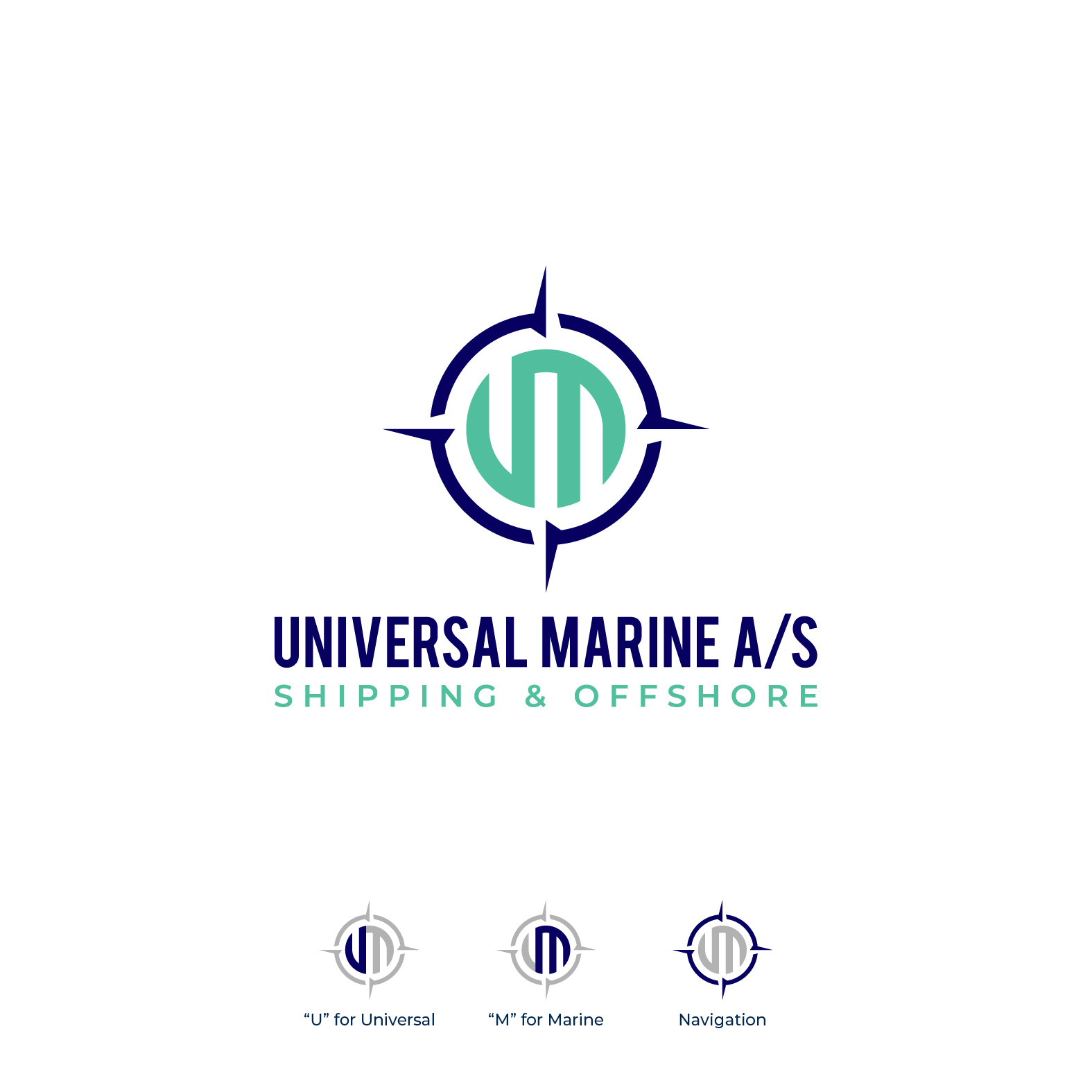 Diseño de Logo por Aljune Castro Designs para Universal Marine A/S | Diseño #33665519