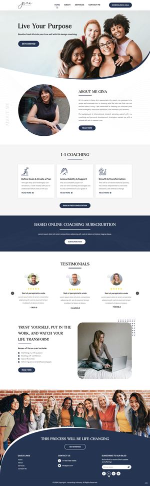 Diseño Web por pb para Ascending Intimacy Lifestyle Coaching | Diseño: #33673731
