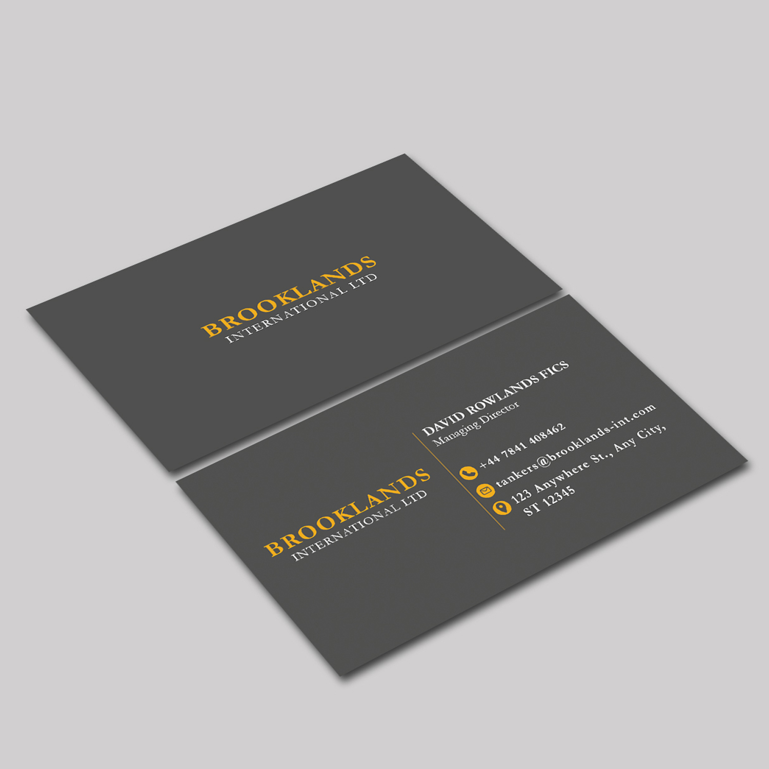 Business Card Design by Majed D for this project | Design #33678295