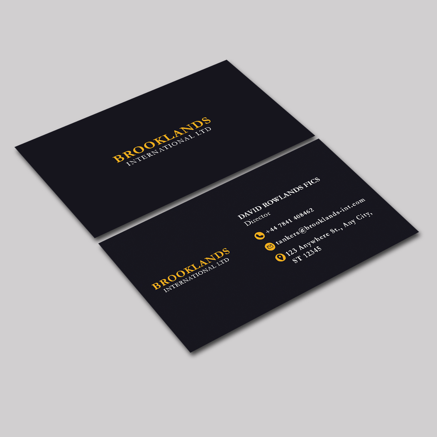 Business Card Design by Majed D for this project | Design #33687514