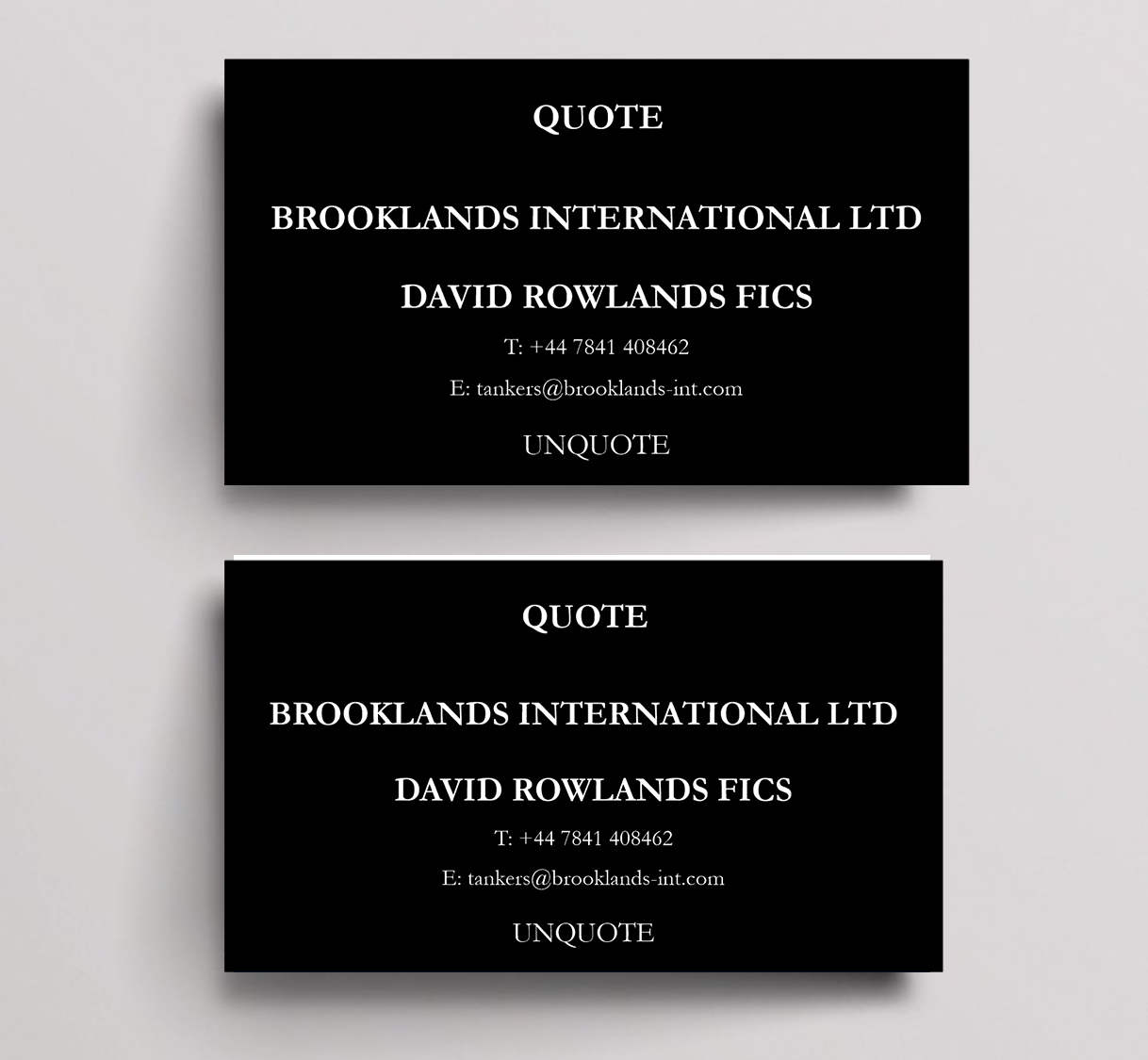 Visitenkarten-Design von freelancer75 für dieses Projekt | Design #33671987