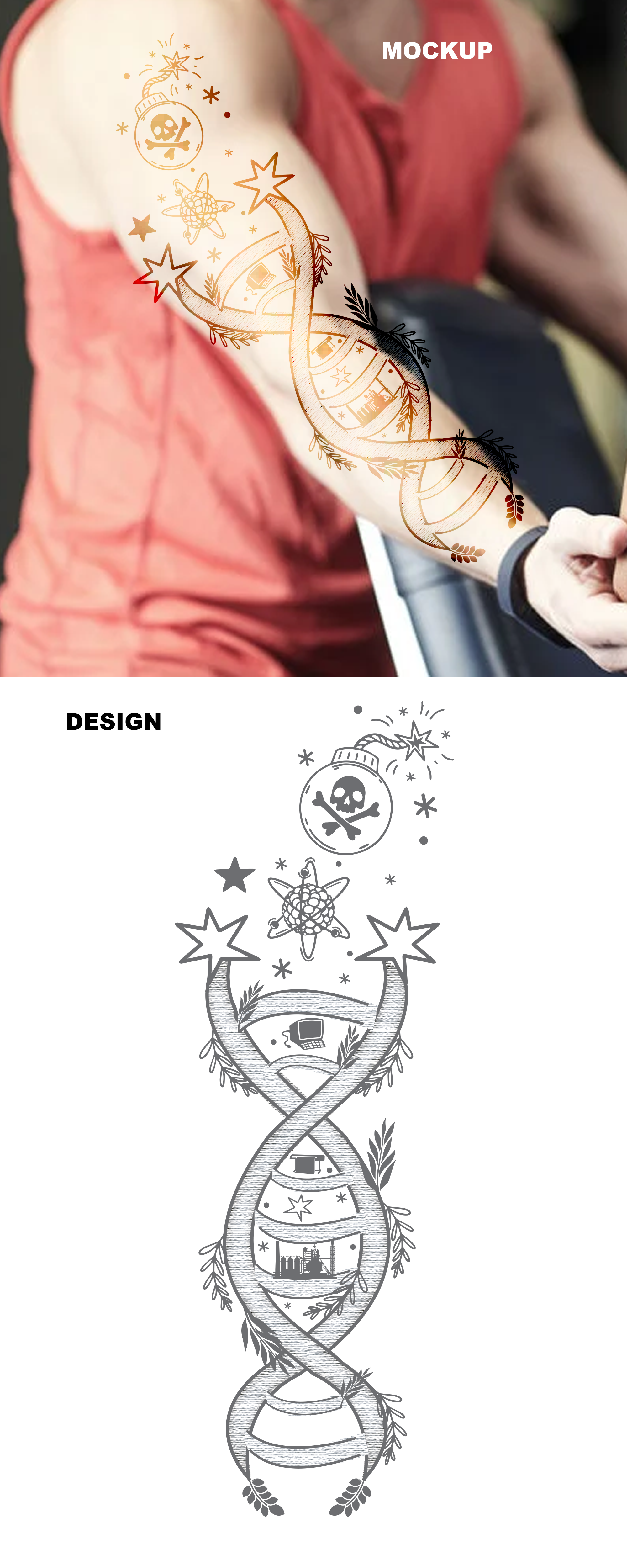 Tattoo Design by svkreatives for this project | Design #33708508