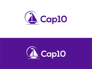 Cap10 Logo - Simple logo that will look great on a hat (maybe a sail ...