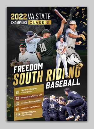 Design de Flyer par debdesign pour Rip City Baseball & Softball | Design : #33669148