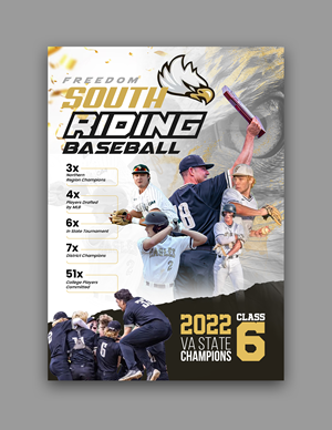 Design de Flyer par debdesign pour Rip City Baseball & Softball | Design : #33669257