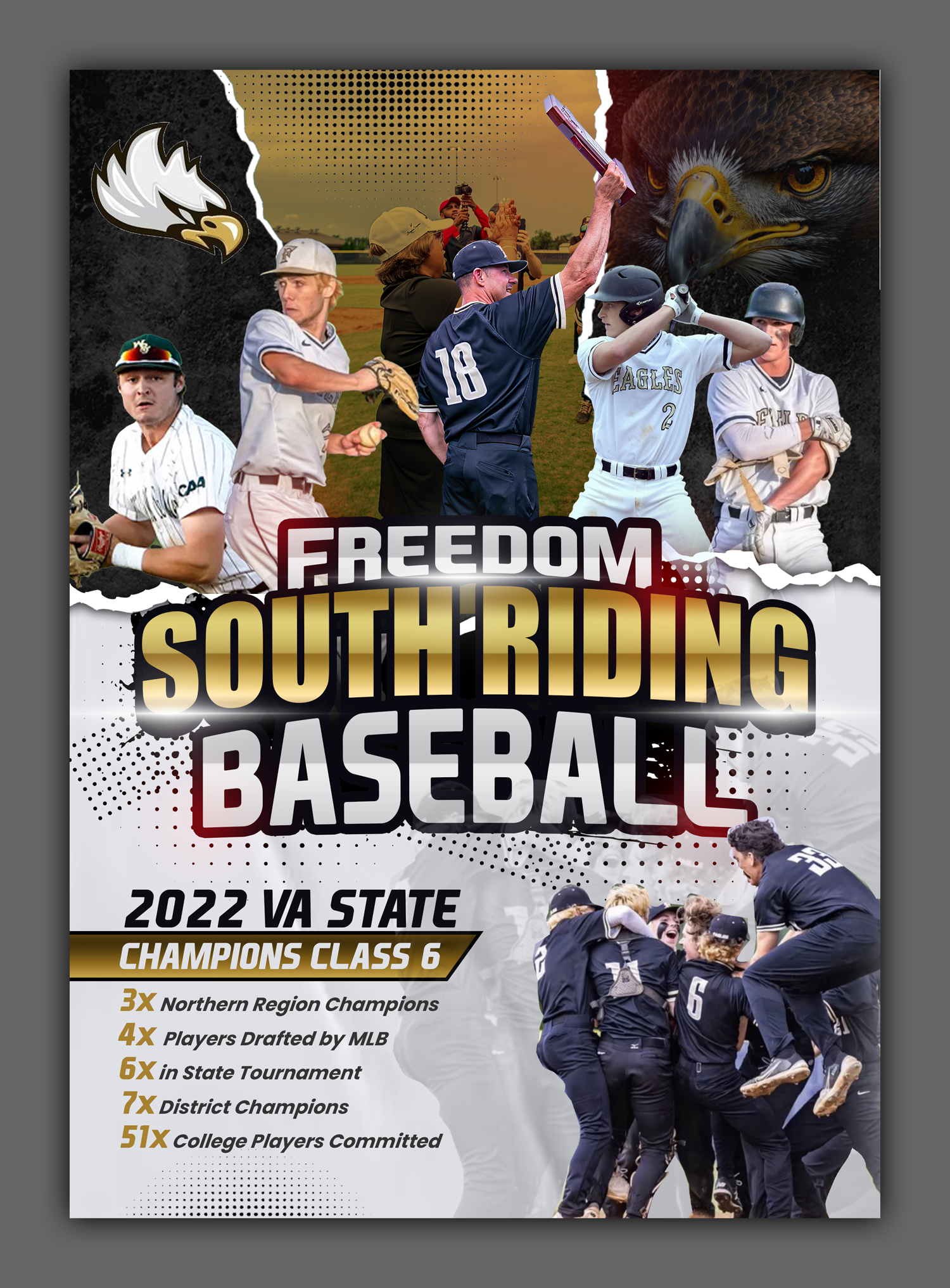 Flyer Design by debdesign for Rip City Baseball & Softball | Design #33669306