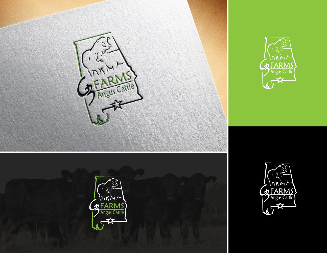 Logo Design by Logo Stock for G3 Farms | Design #33677187