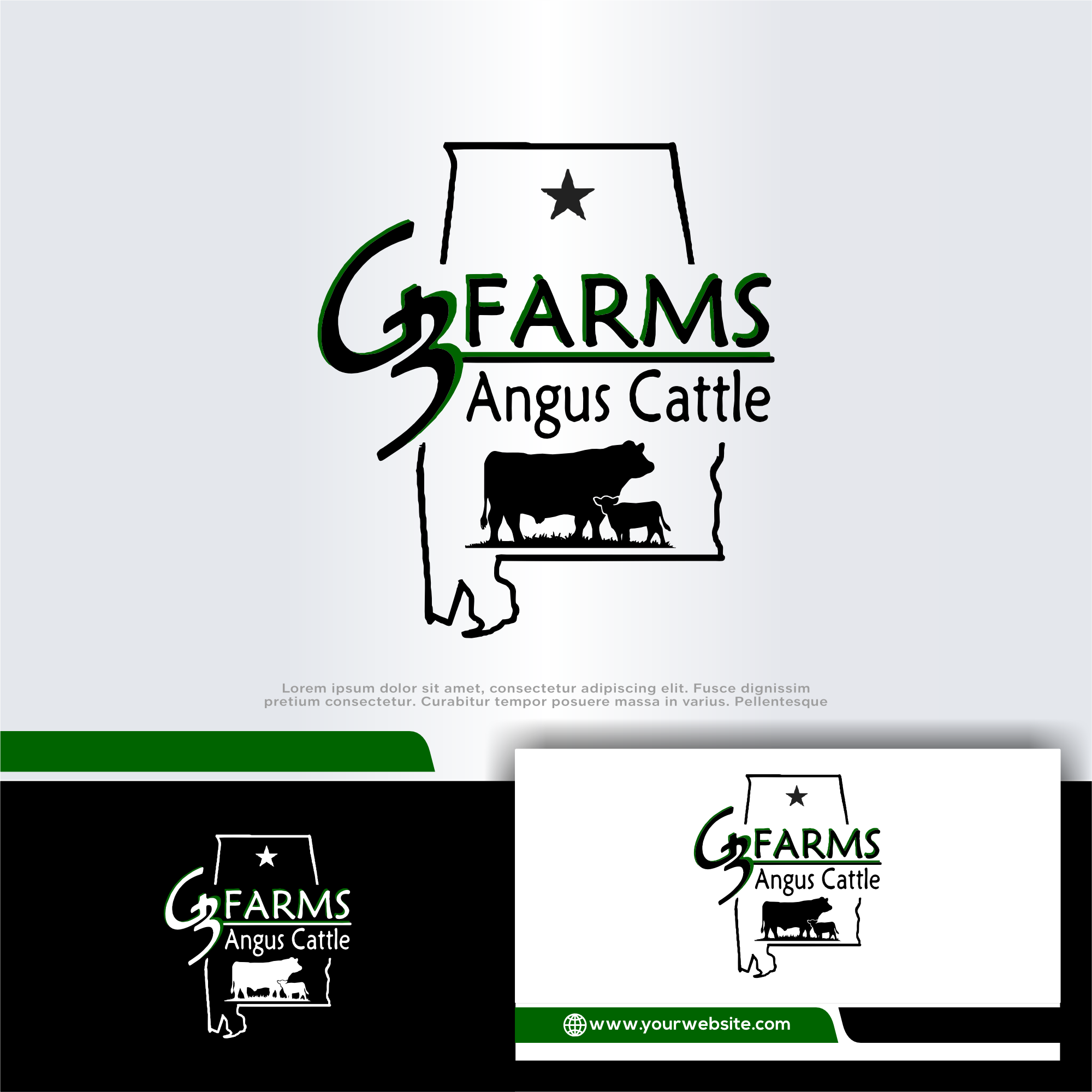 Logo Design by win it for G3 Farms | Design #33681527