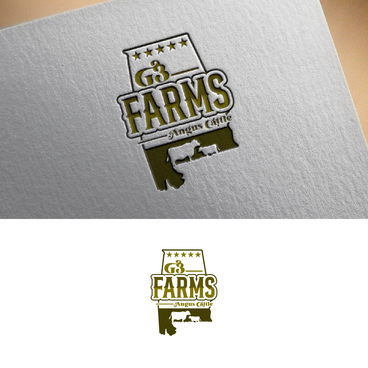Logo Design by fly  design for G3 Farms | Design #33676577