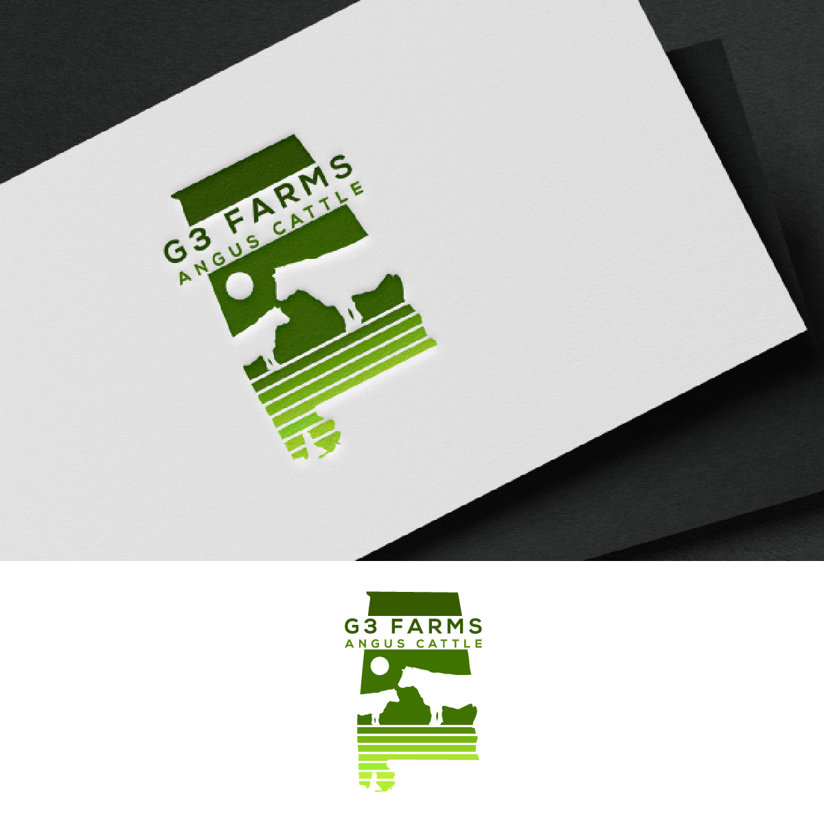 Logo Design by fly  design for G3 Farms | Design #33676579