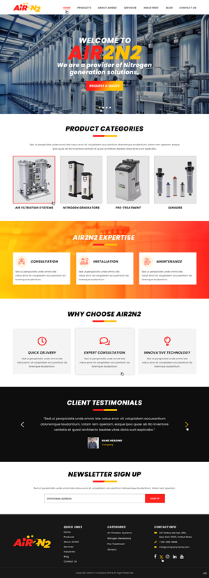 Wordpress Design by pb for this project | Design: #33714444