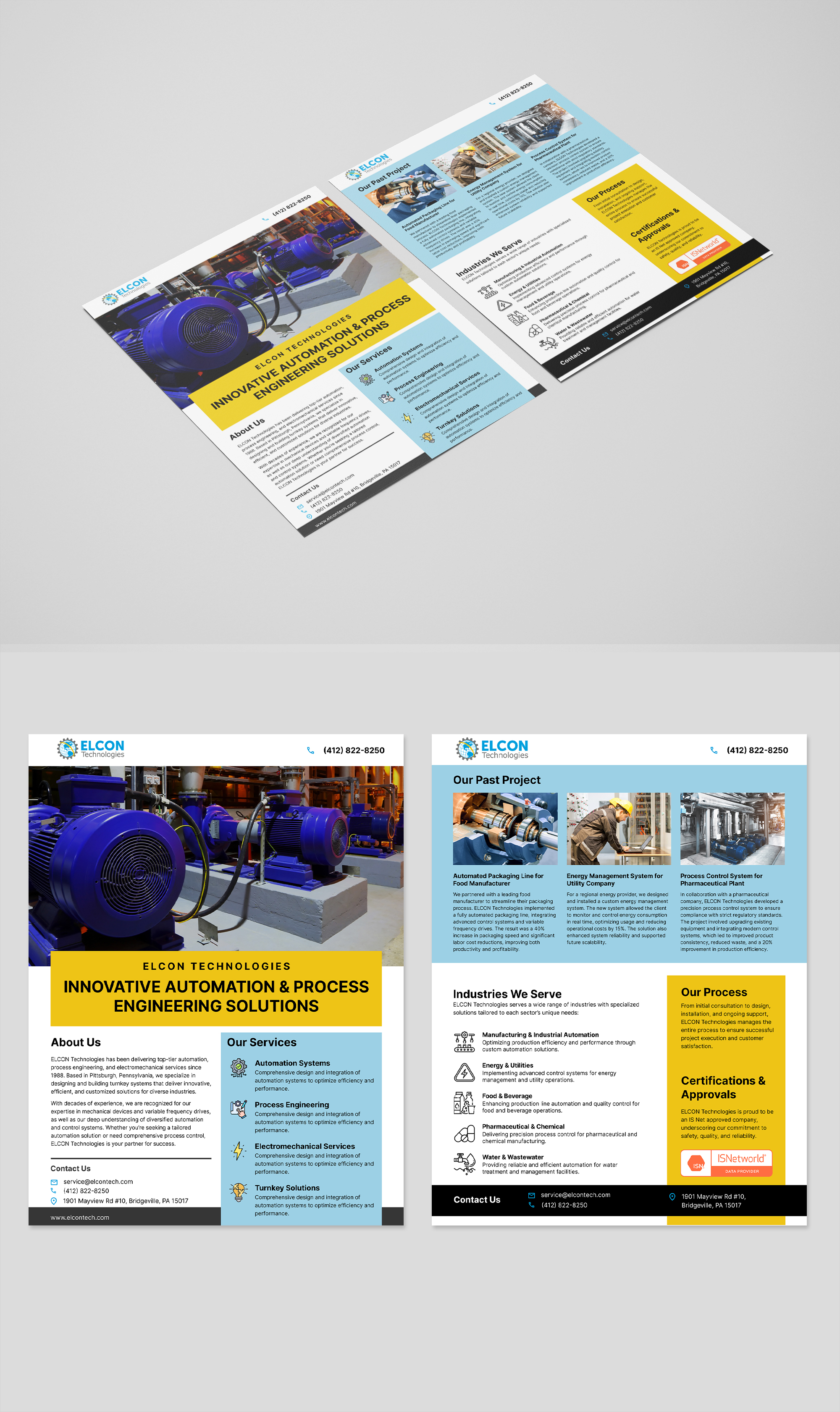 Brochure Design by Fuuma for WS Conner Consulting | Design #33688579