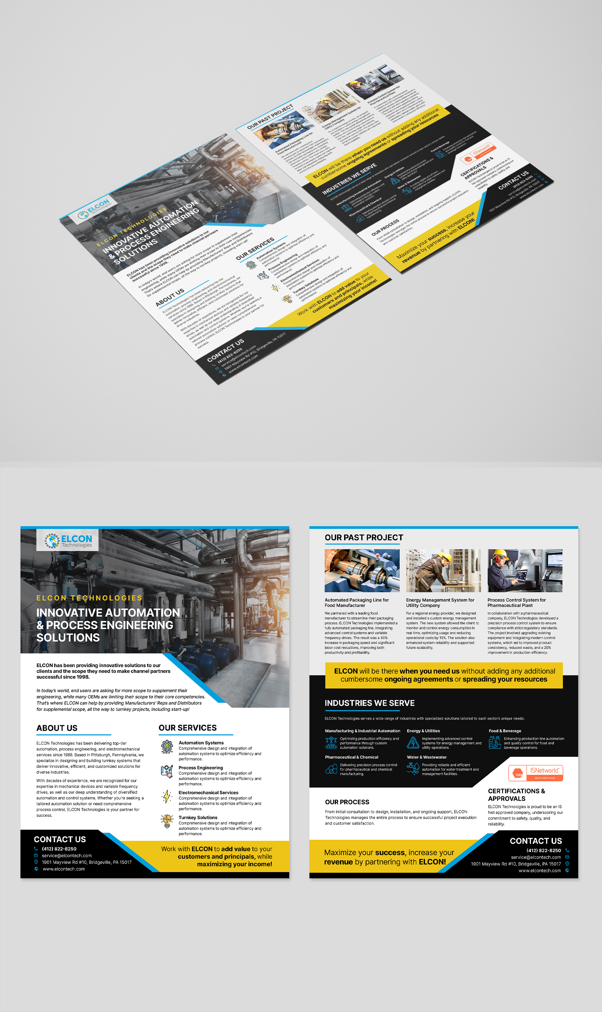Brochure Design by Fuuma for WS Conner Consulting | Design #33696401