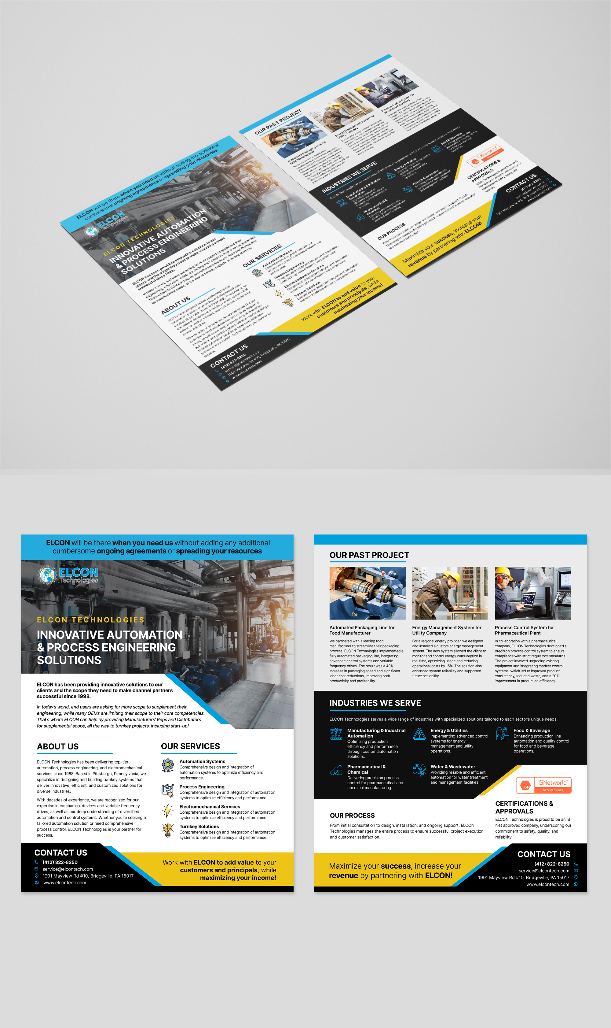 Brochure Design by Fuuma for WS Conner Consulting | Design #33696405