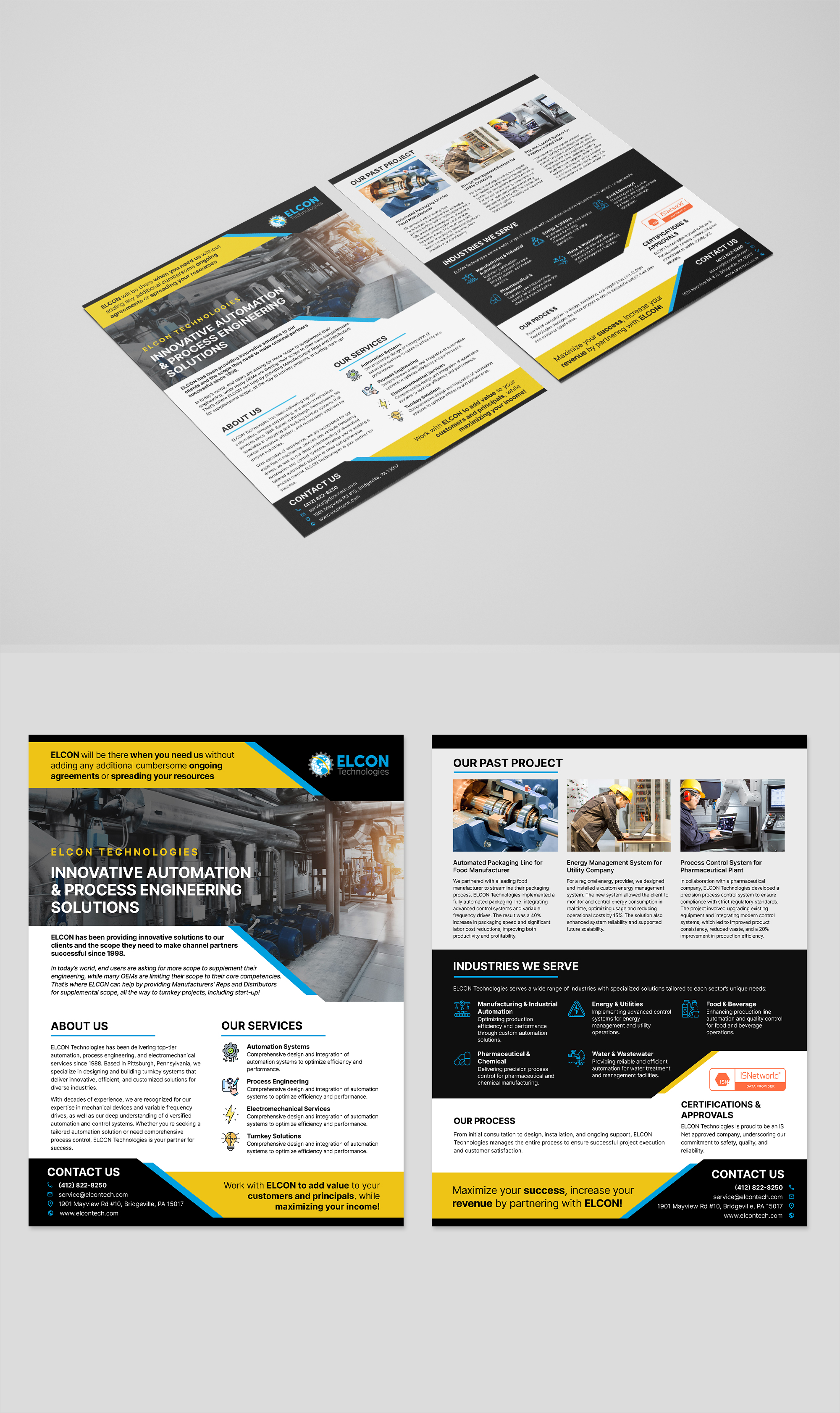 Brochure Design by Fuuma for WS Conner Consulting | Design #33696413