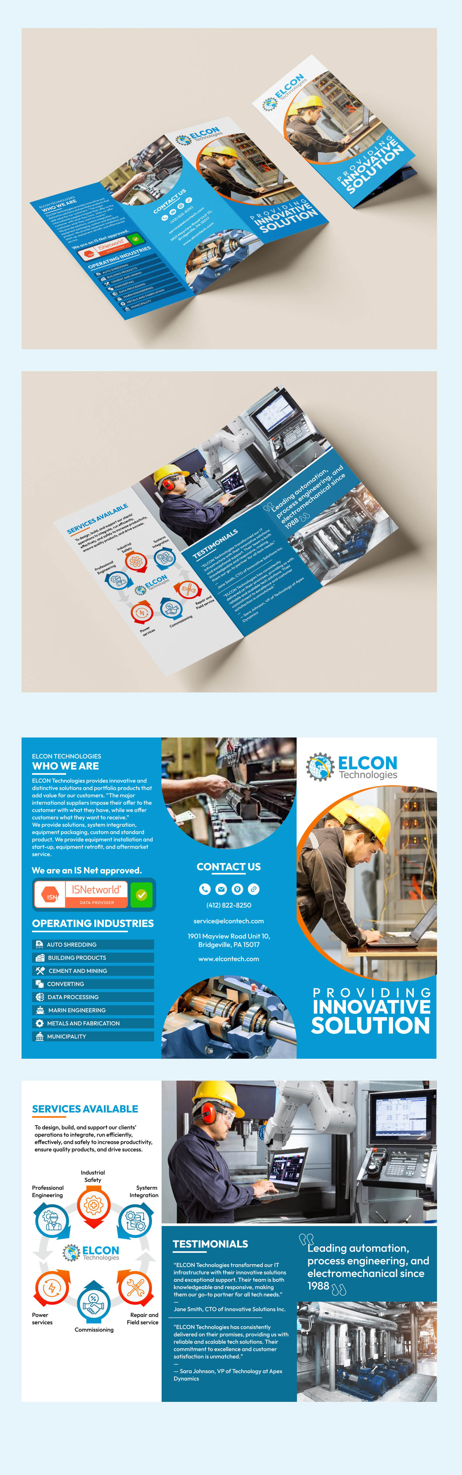 Brochure Design by Finley Johnson for WS Conner Consulting | Design #33688389