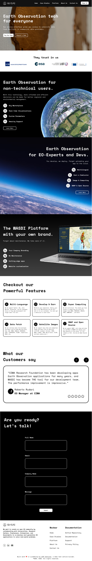 Diseño Web por Taufik H para WASDI SARL | 100 ROUTE DE VOLMERANGE, L-3593 DUDELANGE, LUXEMBOURG | VAT: LU32852627 | Diseño: #33710302