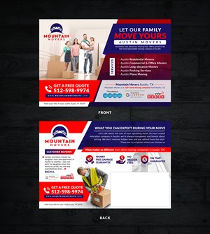 Postcard Design by Sun Moon Graphic Designer for this project | Design: #33686673