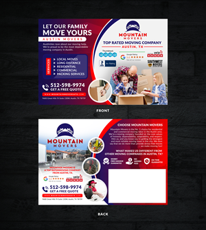 Postcard Design by Sun Moon Graphic Designer for this project | Design: #33687164