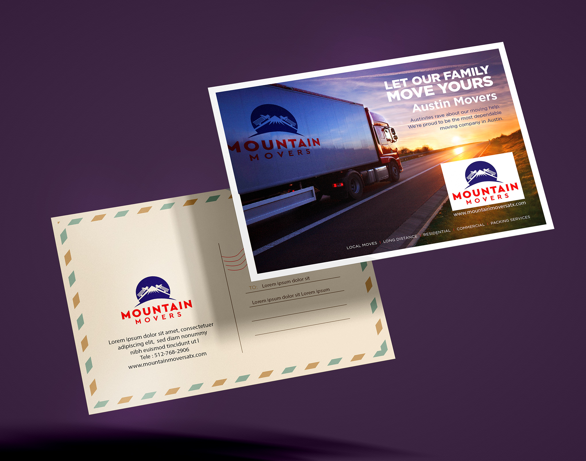 Postkarten-Design von COLOURS BRANDING für dieses Projekt | Design #33690075