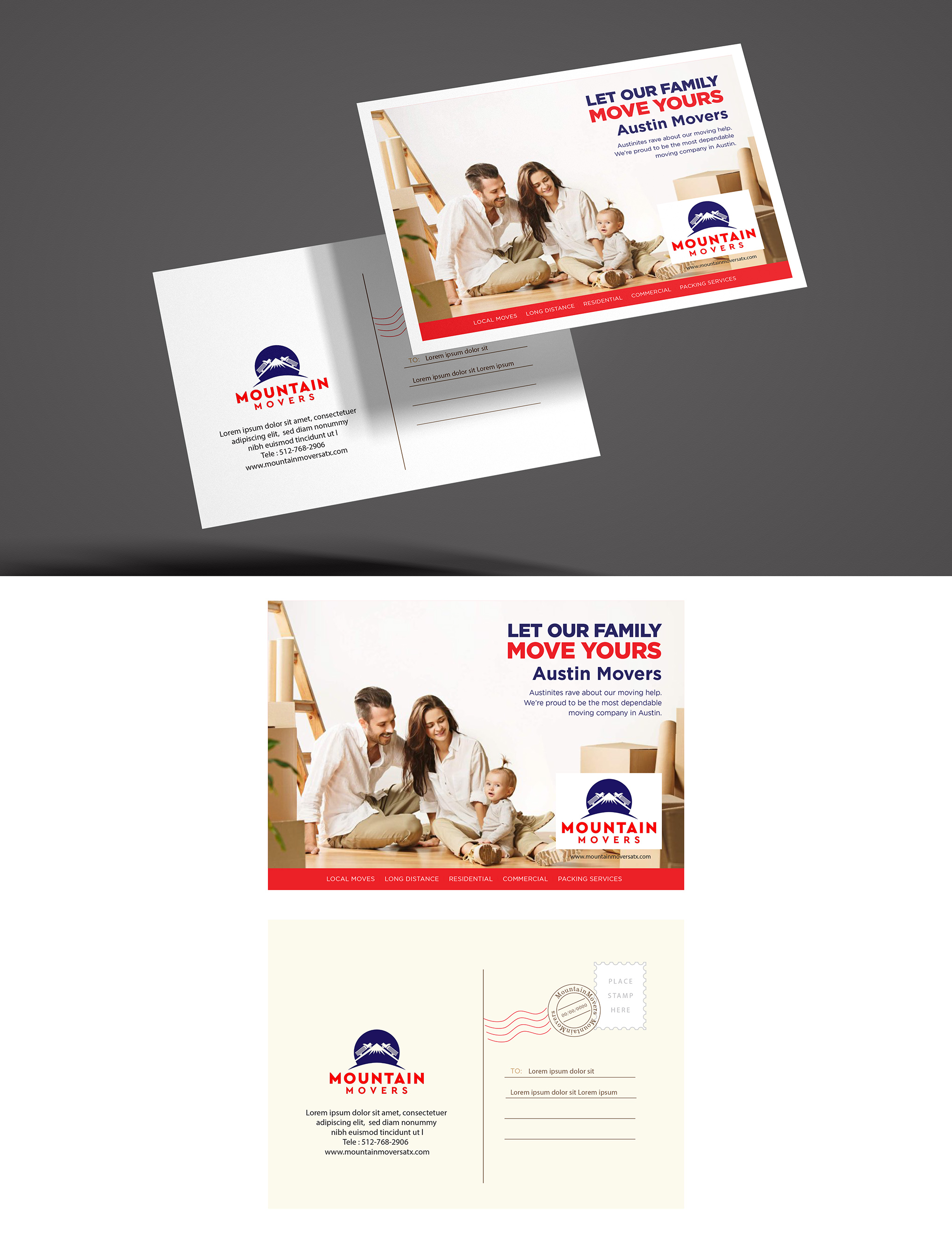 Postcard Design by COLOURS BRANDING for this project | Design #33690076