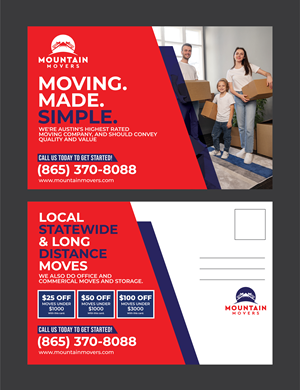 Postcard Design by 3Guys for this project | Design: #33688229