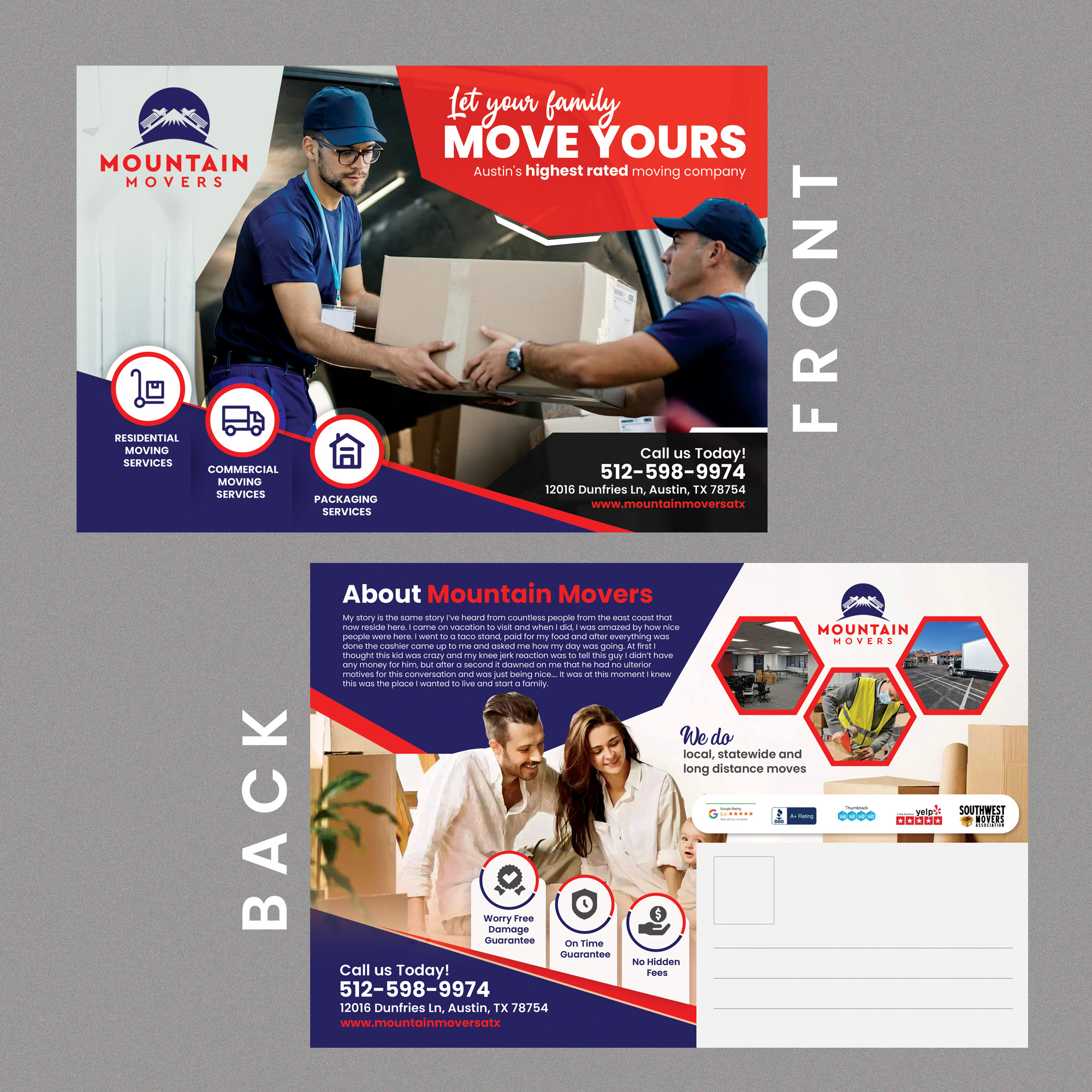 Postcard Design by Stan$oul for this project | Design #33725964