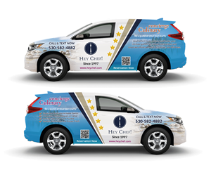 Car Wrap Design by madhushan_one