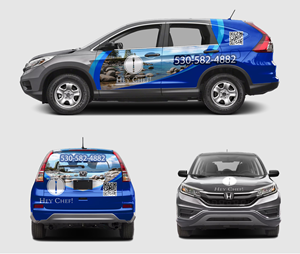 Car Wrap Design by tamtama for HeyChef! LLC | Design: #33715597
