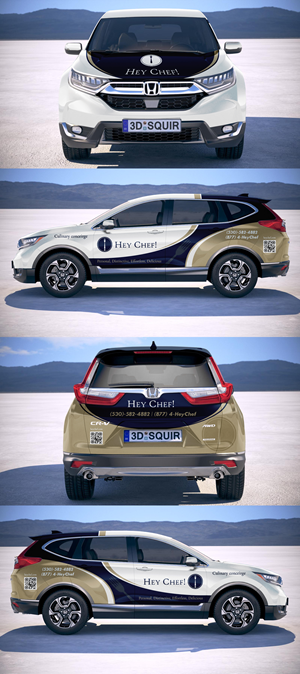 Car Wrap Design by ANGGI MAULANA PRAKOSO for HeyChef! LLC | Design: #33678079