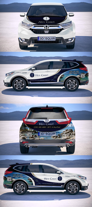 Car Wrap Design by ANGGI MAULANA PRAKOSO for HeyChef! LLC | Design: #33678080