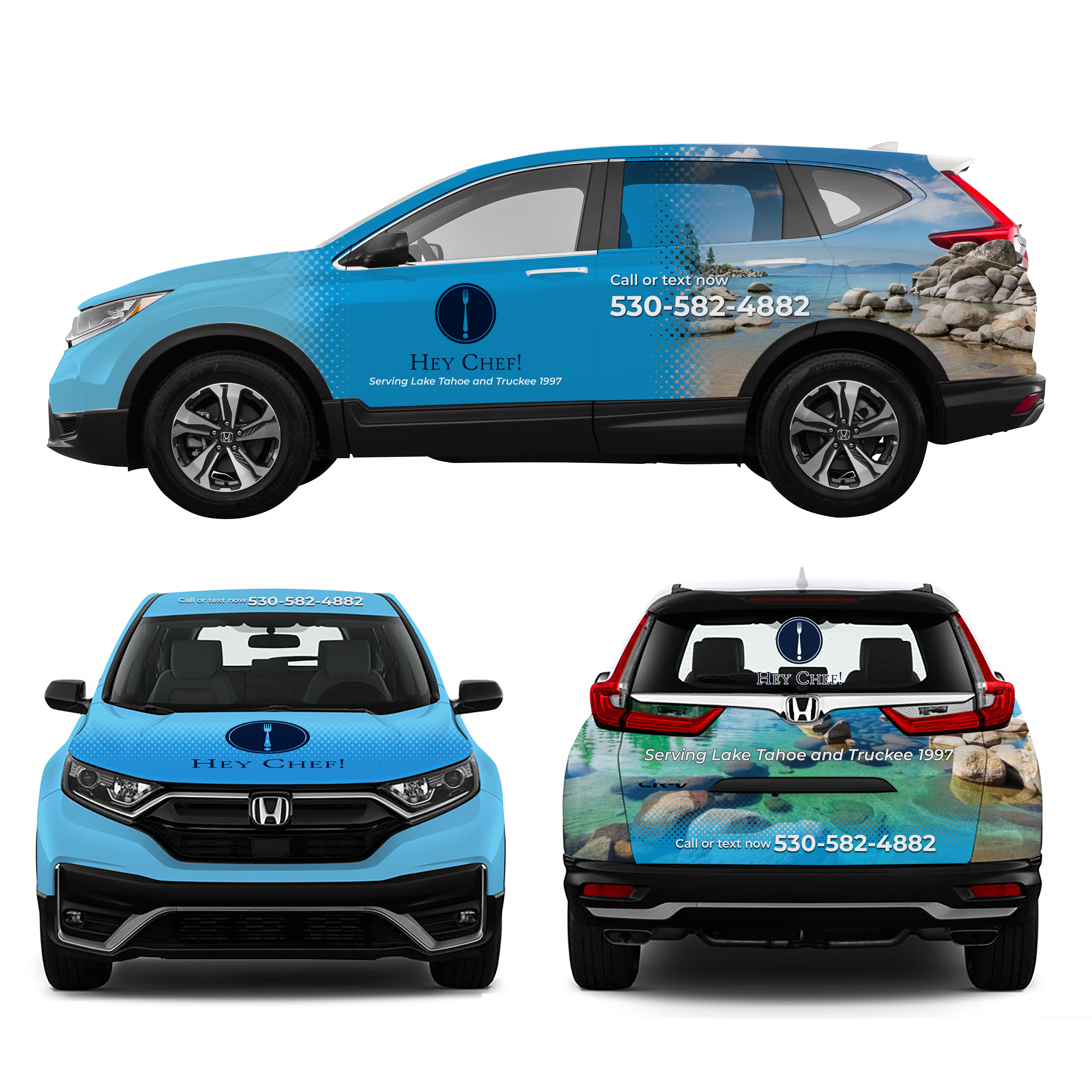 Car Wrap Design by aicreativeman for HeyChef! LLC | Design #33703730