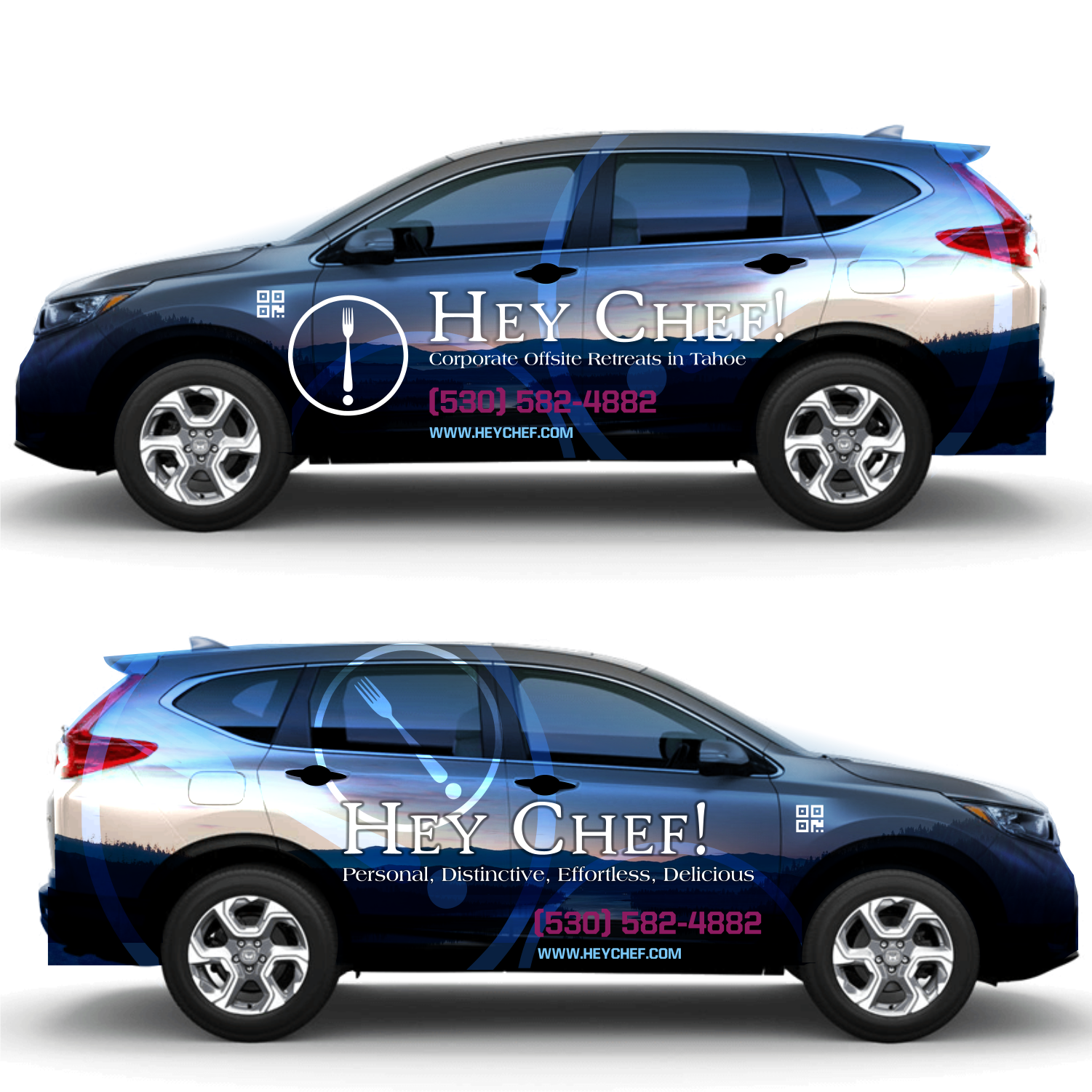 Car Wrap Design by elveneclipse for HeyChef! LLC | Design #33732679