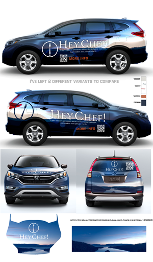 Car Wrap Design by elveneclipse for HeyChef! LLC | Design: #33753982