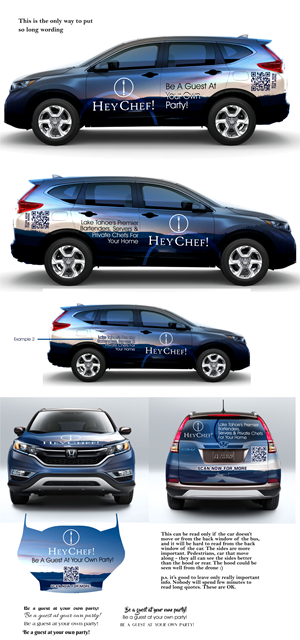 Car Wrap Design by elveneclipse for HeyChef! LLC | Design: #33824813