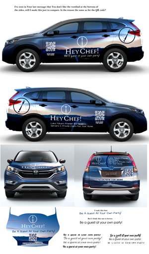 Car Wrap Design by elveneclipse for HeyChef! LLC | Design: #33824818