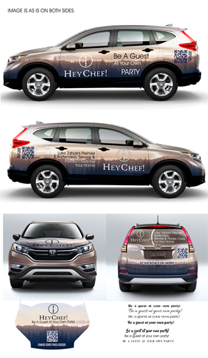 Car Wrap Design by elveneclipse for HeyChef! LLC | Design: #34132754