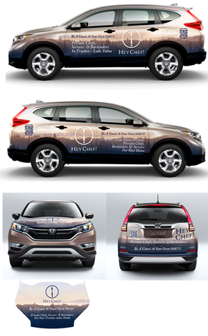 Car Wrap Design by elveneclipse for HeyChef! LLC | Design: #34150332