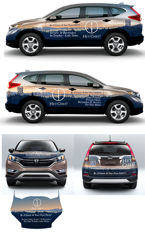 Car Wrap Design by elveneclipse for HeyChef! LLC | Design: #34181151