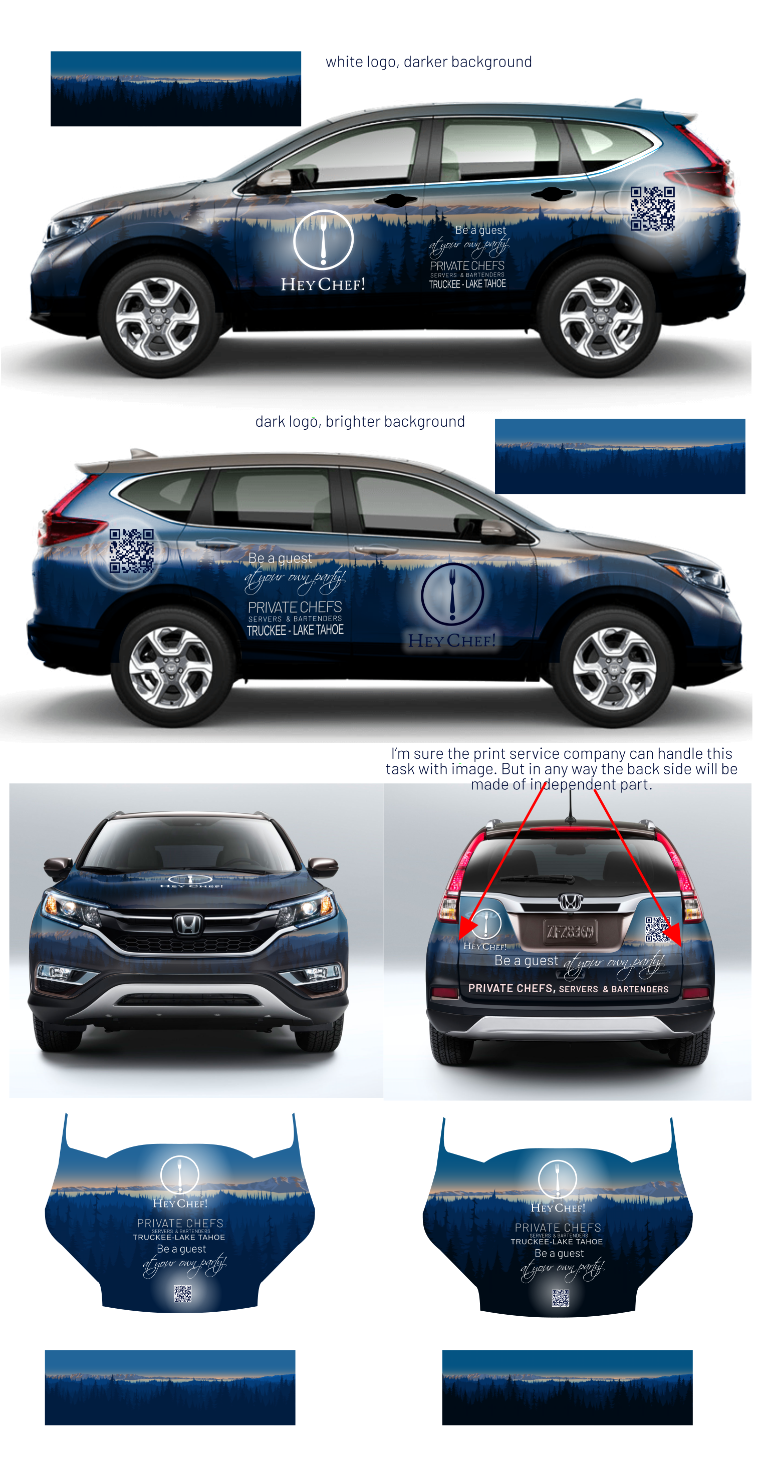 Car Wrap Design by elveneclipse for HeyChef! LLC | Design #34863606