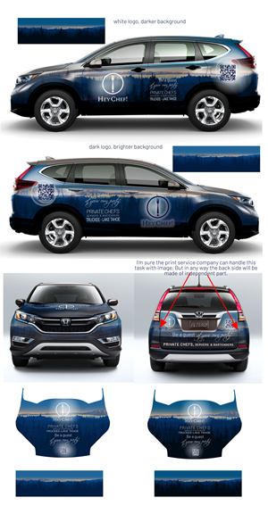 Car Wrap Design by elveneclipse for HeyChef! LLC | Design: #34863606