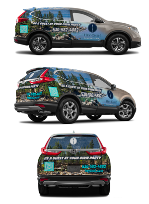 Car Wrap Design by 123graphics for HeyChef! LLC | Design: #33686504