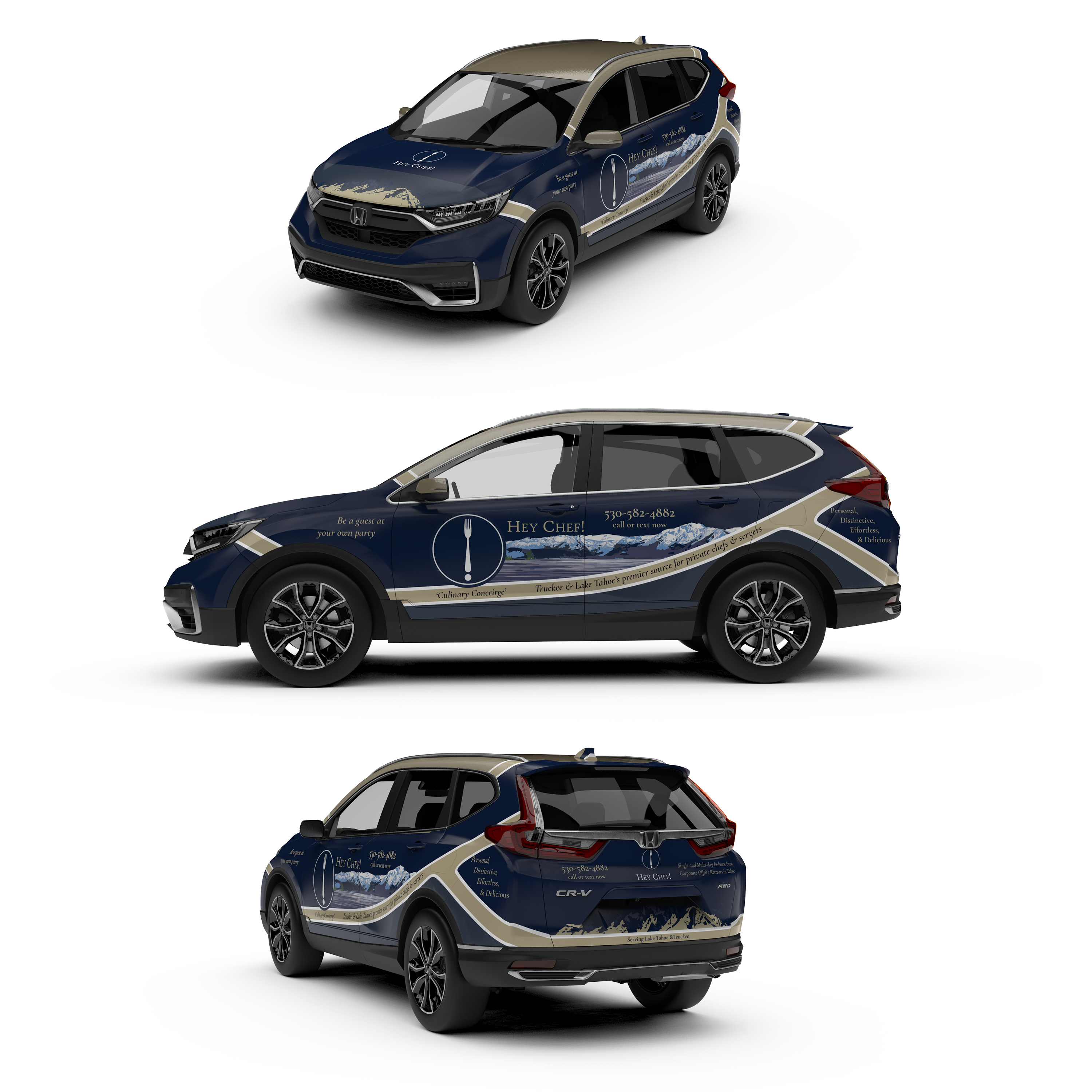 Car Wrap Design by MC_Studio for HeyChef! LLC | Design #33746642
