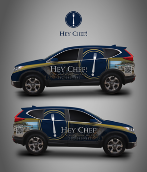 Car Wrap Design by kikodelena for HeyChef! LLC | Design #33703372