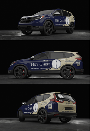 Car Wrap Design by Wrapcia for HeyChef! LLC | Design: #33681310