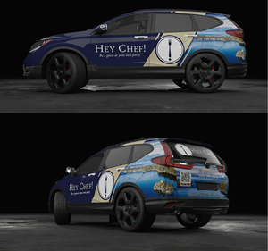 Car Wrap Design by Wrapcia for HeyChef! LLC | Design: #33681384