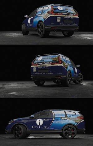 Car Wrap Design by Wrapcia for HeyChef! LLC | Design: #33686220