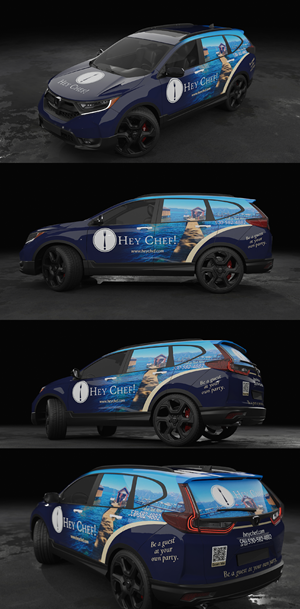 Car Wrap Design by Wrapcia for HeyChef! LLC | Design: #33702784