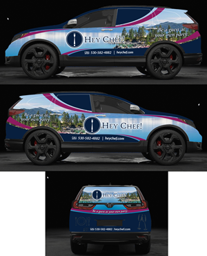 Car Wrap Design by Wrapcia for HeyChef! LLC | Design: #33704230