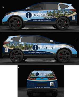 Car Wrap Design by Wrapcia for HeyChef! LLC | Design: #33709039